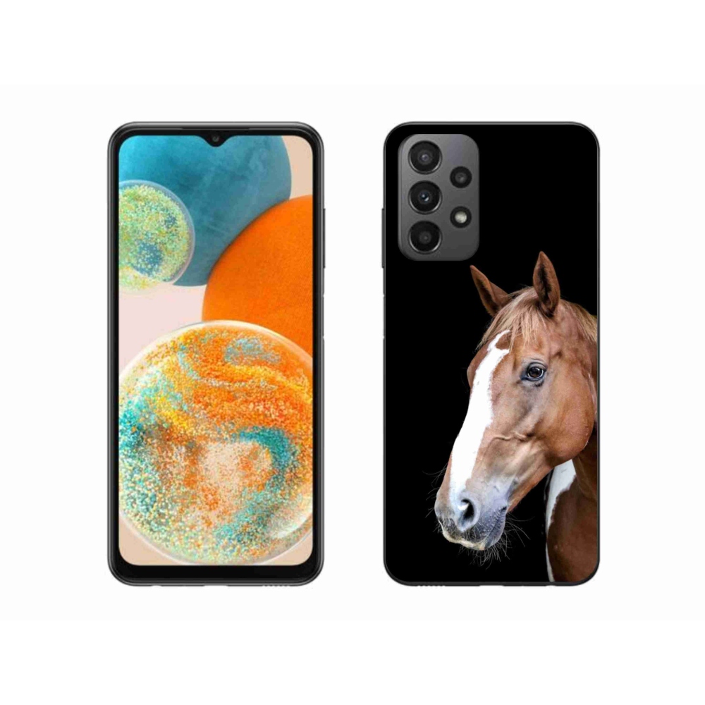 Gélový kryt mmCase na Samsung Galaxy A23 4G/5G - hnedý kôň 3