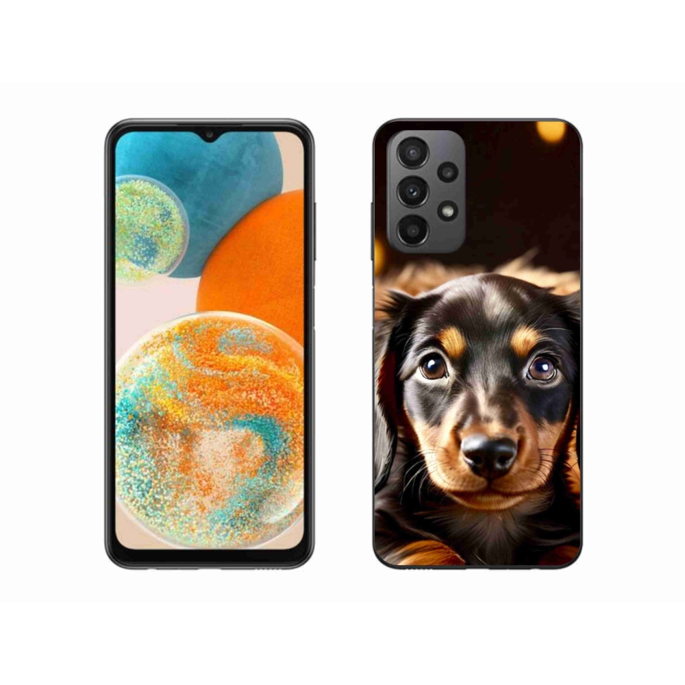 Gélový kryt mmCase na Samsung Galaxy A23 4G/5G - jazvečík