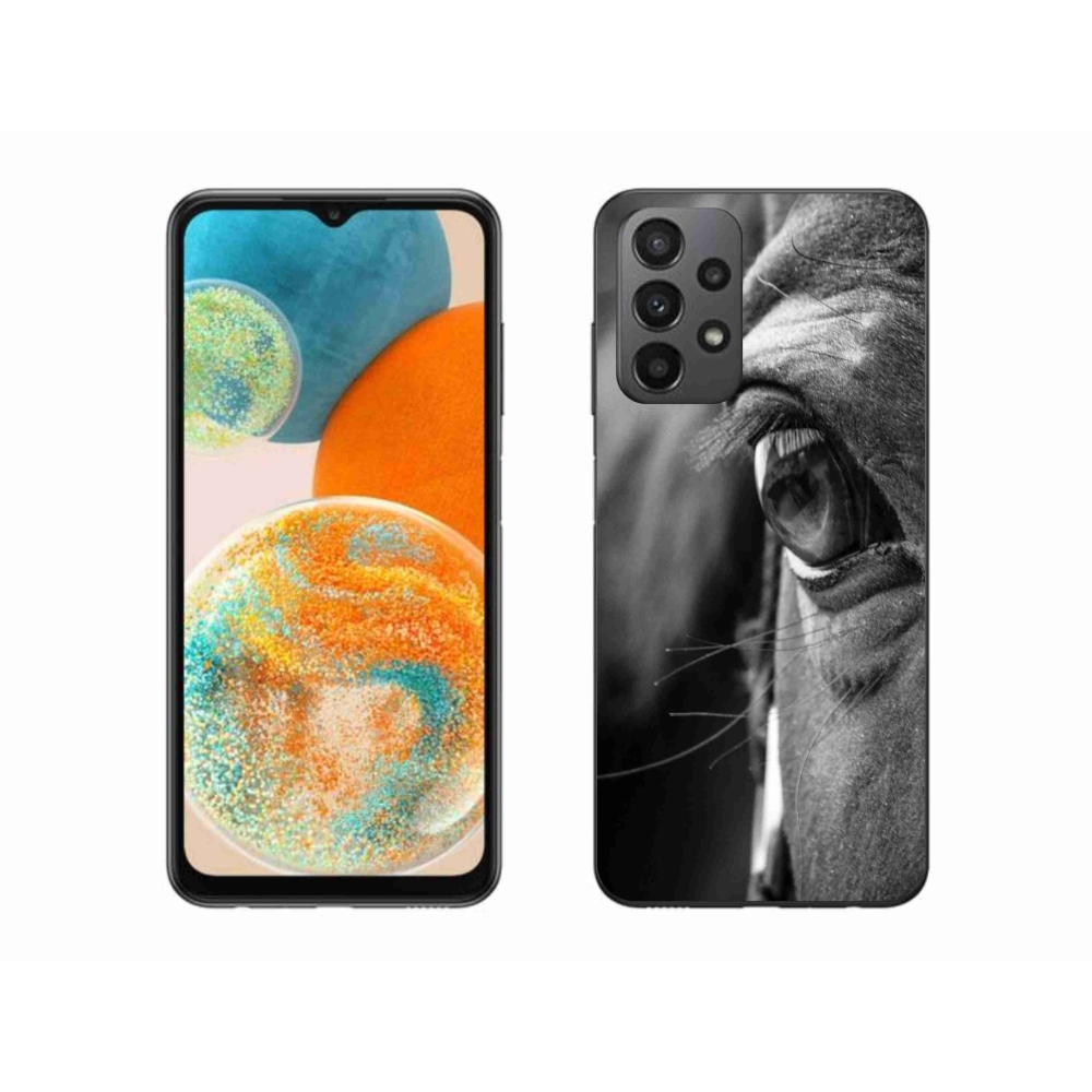Gélový kryt mmCase na Samsung Galaxy A23 4G/5G - konský pohľad