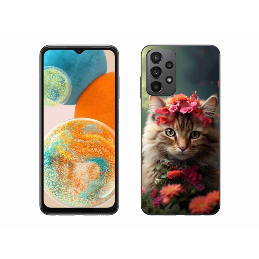 Gélový kryt mmCase na Samsung Galaxy A23 4G/5G - mačacie princezná