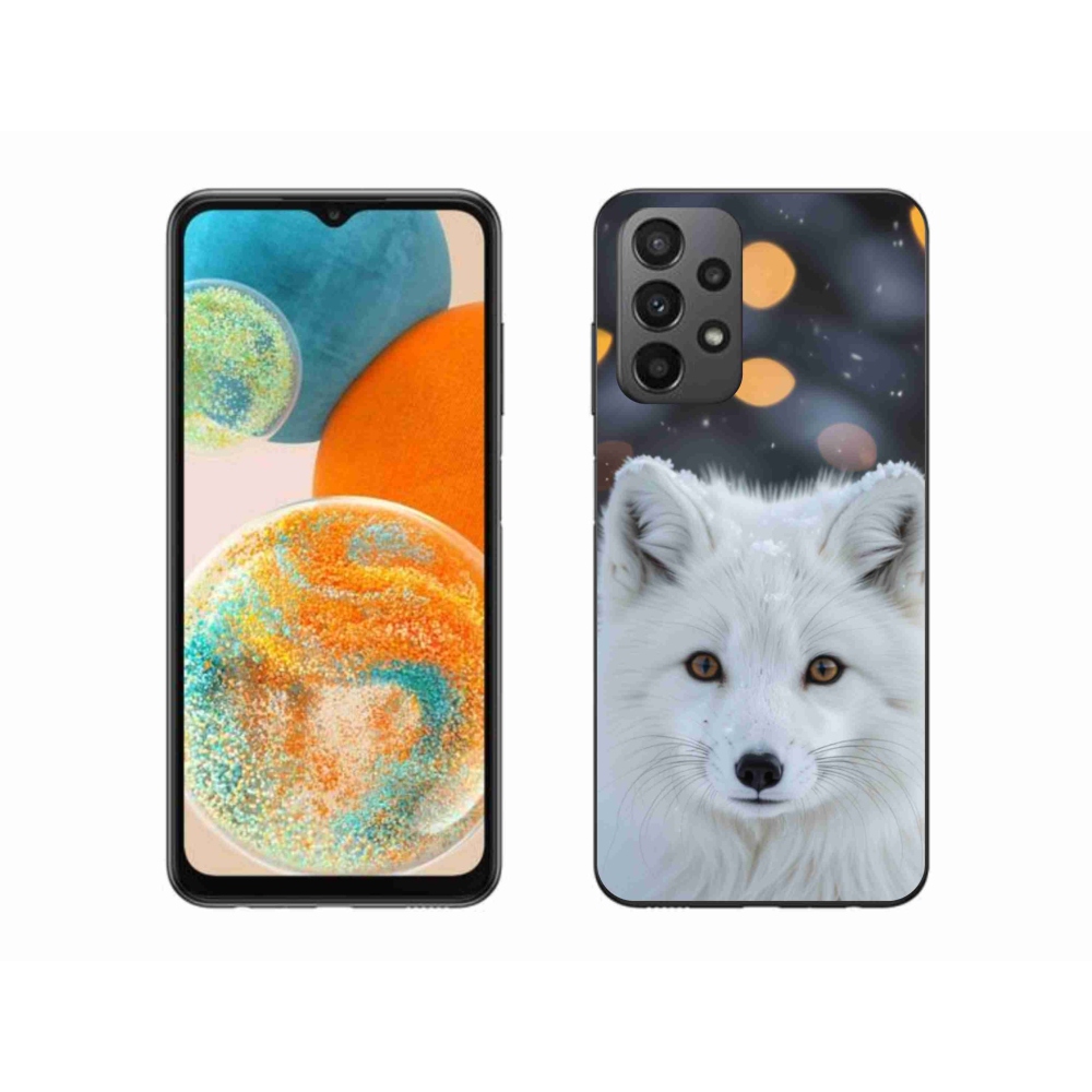 Gélový kryt mmCase na Samsung Galaxy A23 4G/5G - líška polárna