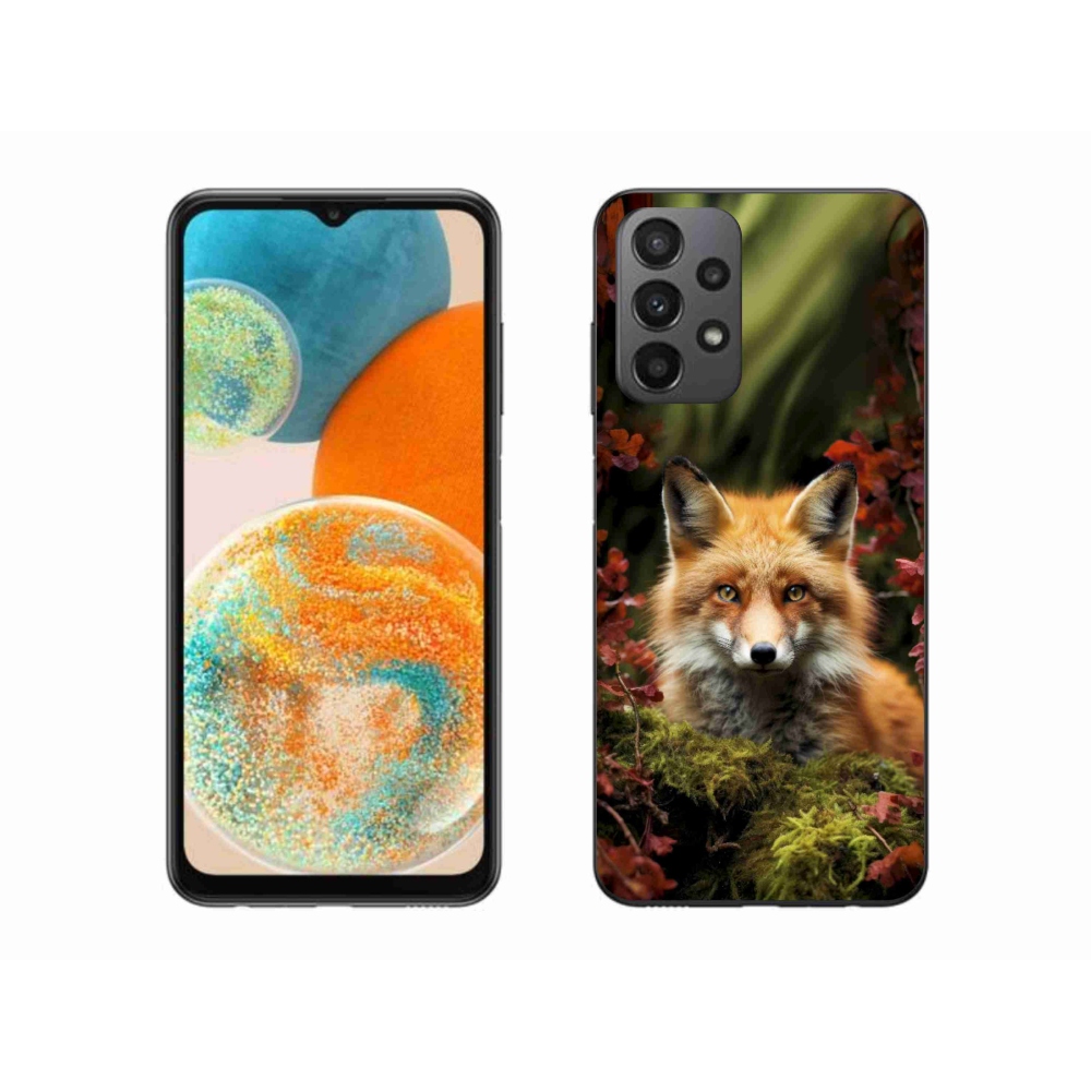 Gélový kryt mmCase na Samsung Galaxy A23 4G/5G - líška v lese