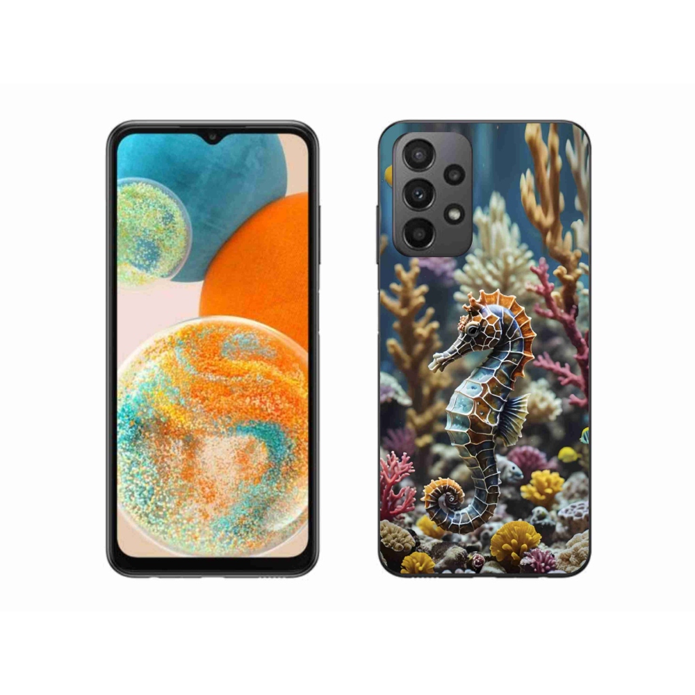 Gélový kryt mmCase na Samsung Galaxy A23 4G/5G - morský koník 2