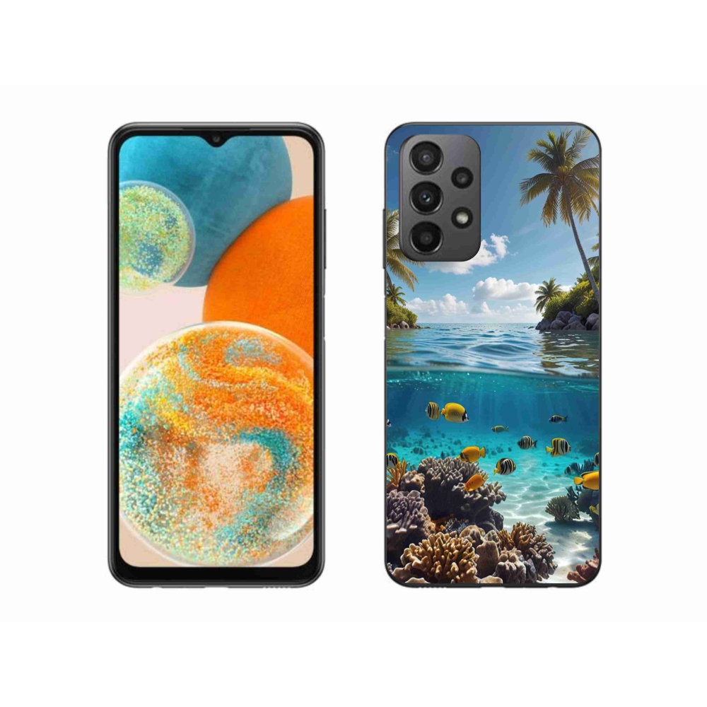 Gélový kryt mmCase na Samsung Galaxy A23 4G/5G - morský svet 4