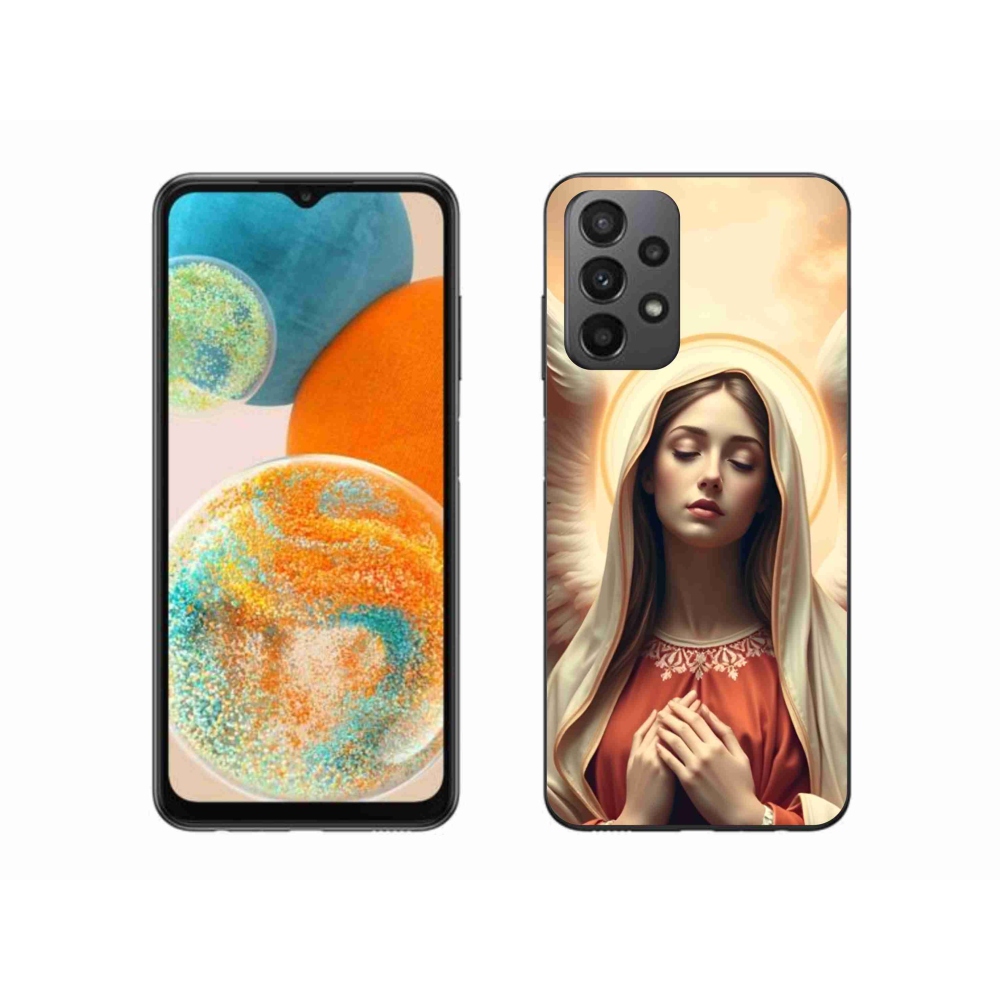 Gélový kryt mmCase na Samsung Galaxy A23 4G/5G - náboženský motív