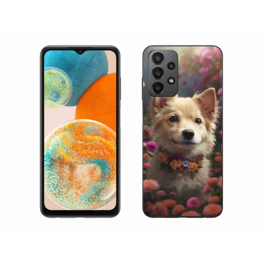 Gélový kryt mmCase na Samsung Galaxy A23 4G/5G - nemecký špic