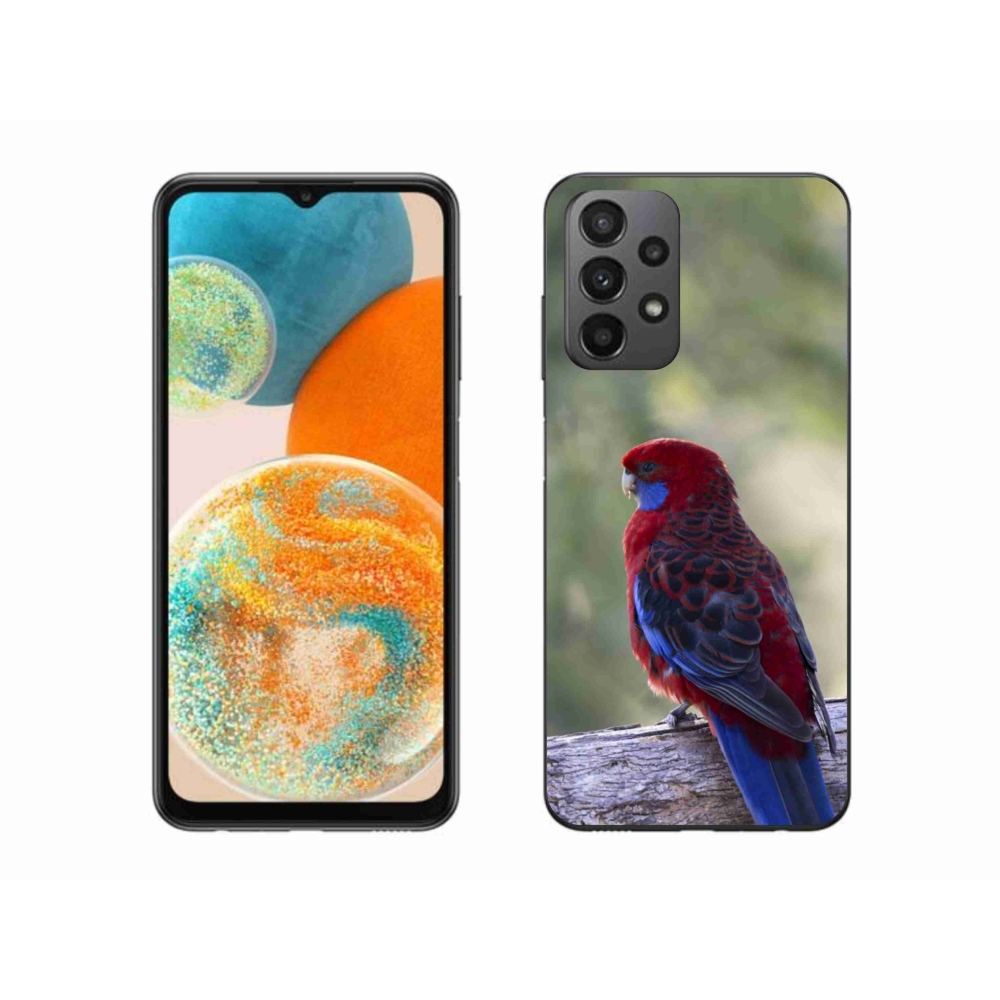 Gélový kryt mmCase na Samsung Galaxy A23 4G/5G - papagáj rosela