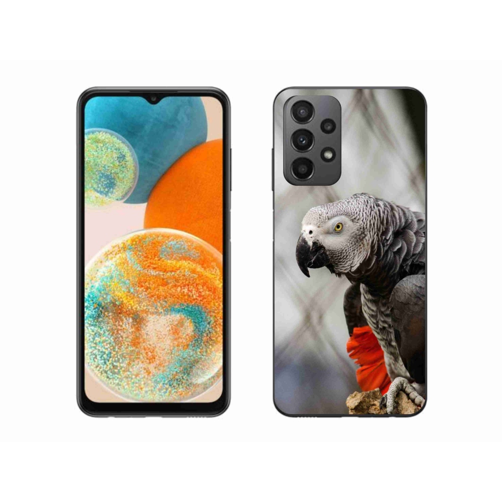 Gélový kryt mmCase na Samsung Galaxy A23 4G/5G - papagáj žako 3