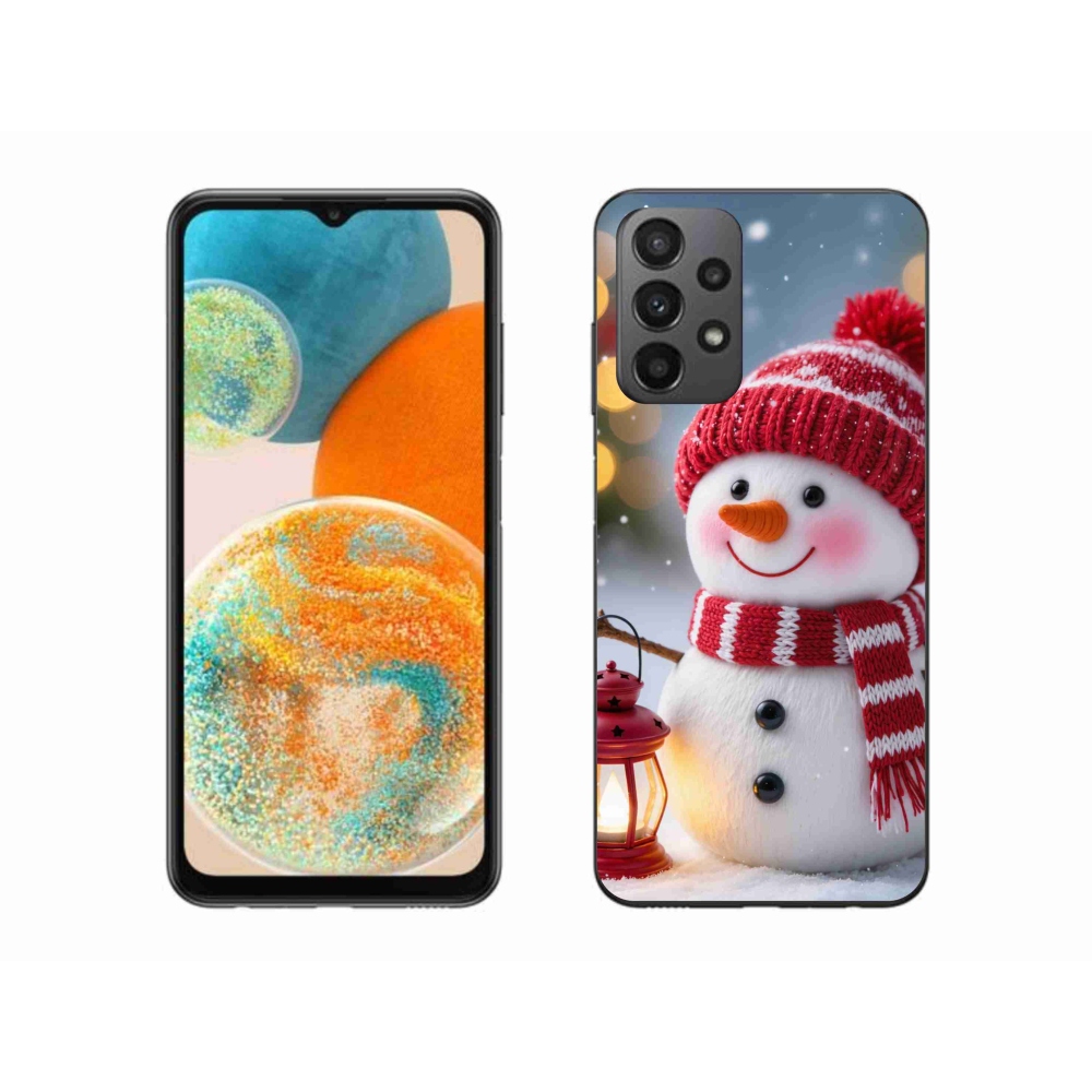 Gélový kryt mmCase na Samsung Galaxy A23 4G/5G - snehuliak 2