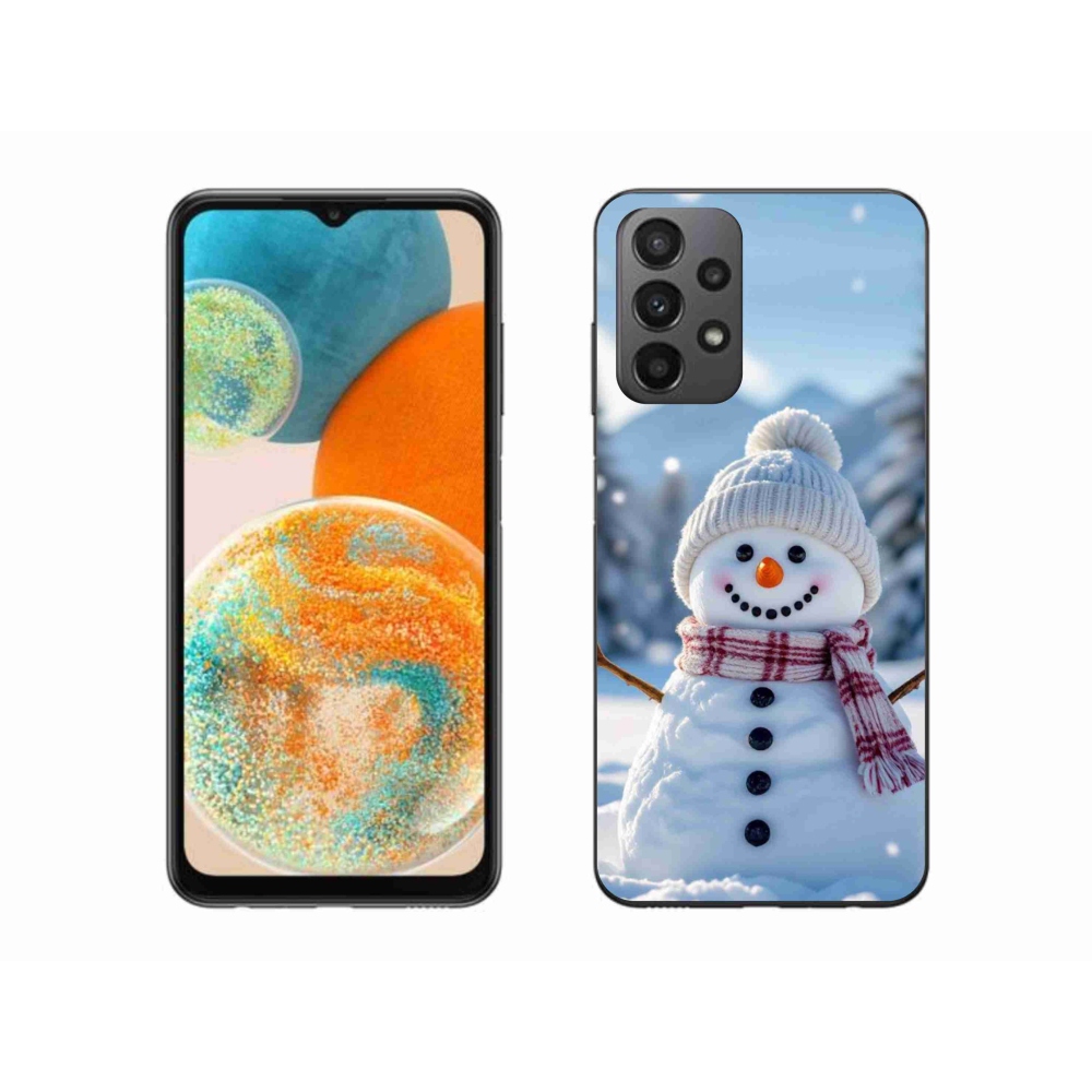 Gélový kryt mmCase na Samsung Galaxy A23 4G/5G - snehuliak 3