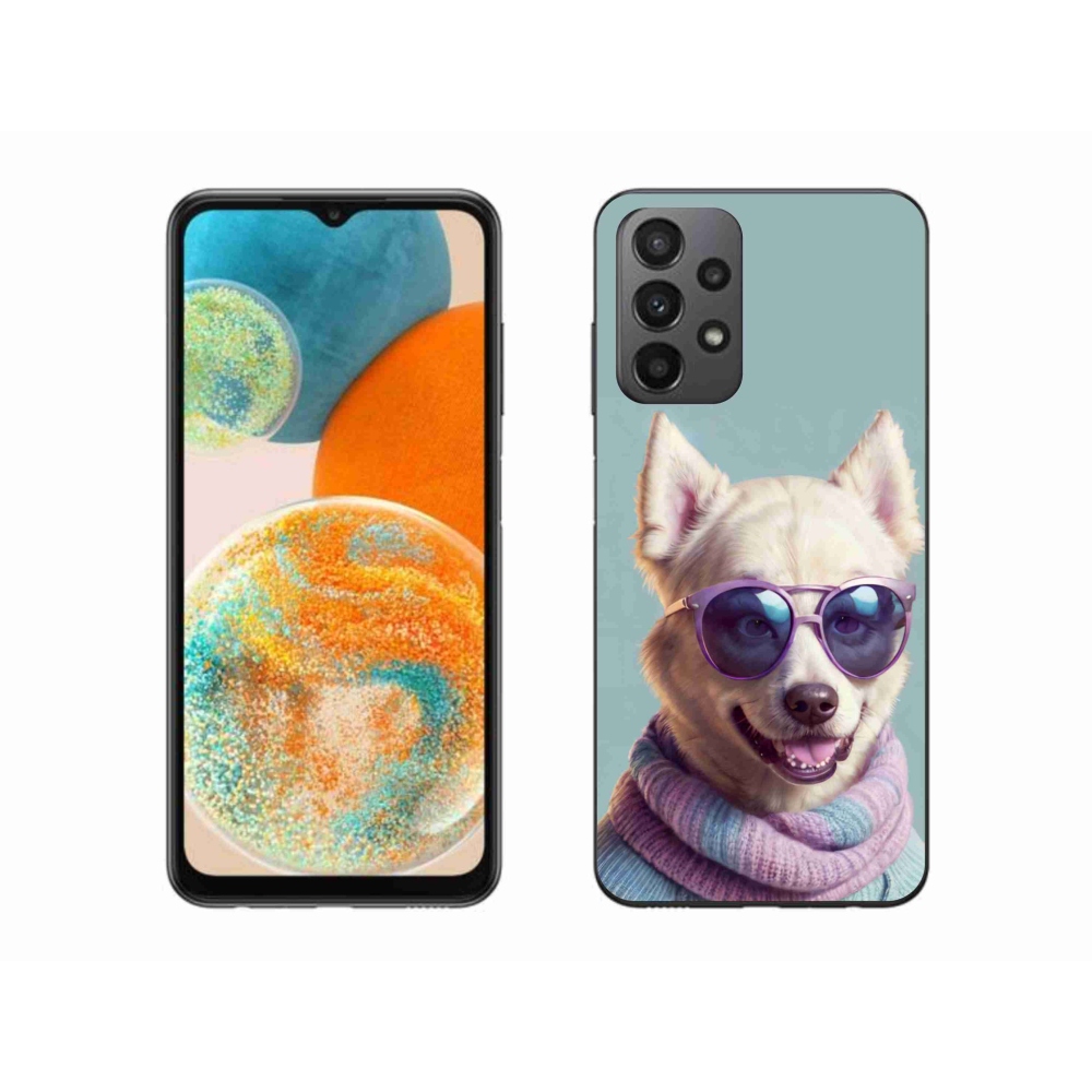 Gélový kryt mmCase na Samsung Galaxy A23 4G/5G - štýlový nemecký špic