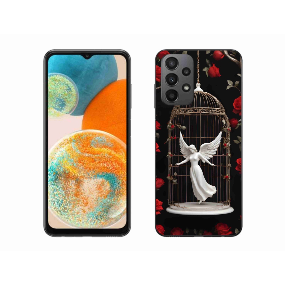 Gélový kryt mmCase na Samsung Galaxy A23 4G/5G - uväznený anjel
