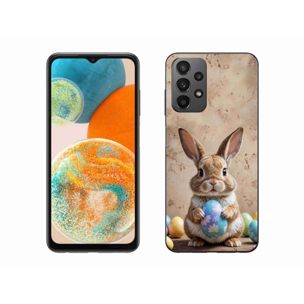 Gélový kryt mmCase na Samsung Galaxy A23 4G/5G - veľkonočný zajačik