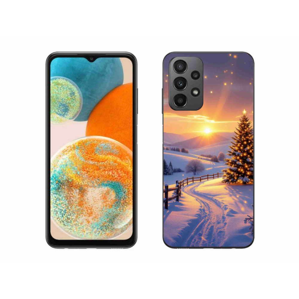 Gélový kryt mmCase na Samsung Galaxy A23 4G/5G - zimná krajina