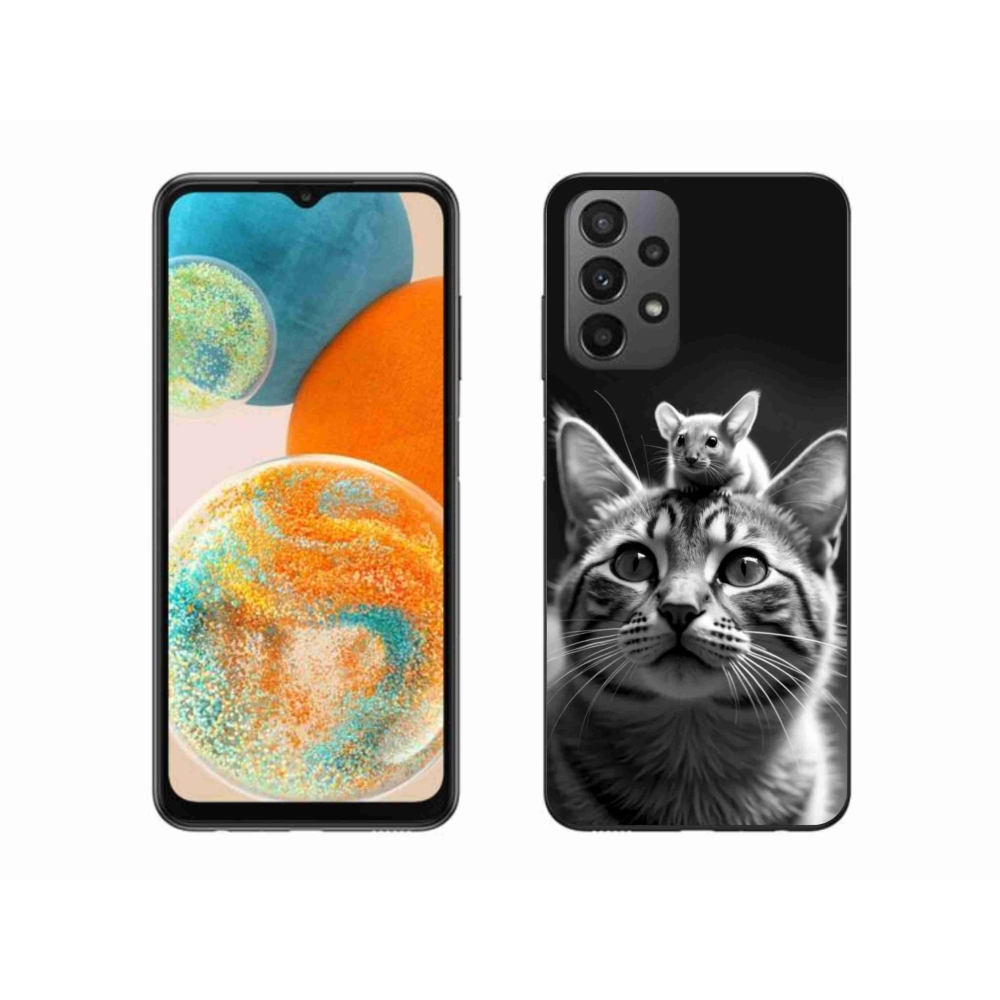 Gélový kryt mmCase na Samsung Galaxy A23 4G/5G - zvieracie priateľstvo 2