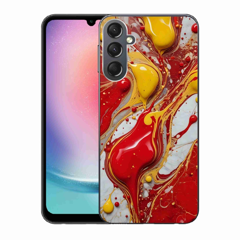 Gélový kryt mmCase na Samsung Galaxy A24 - abstraktný motív 42