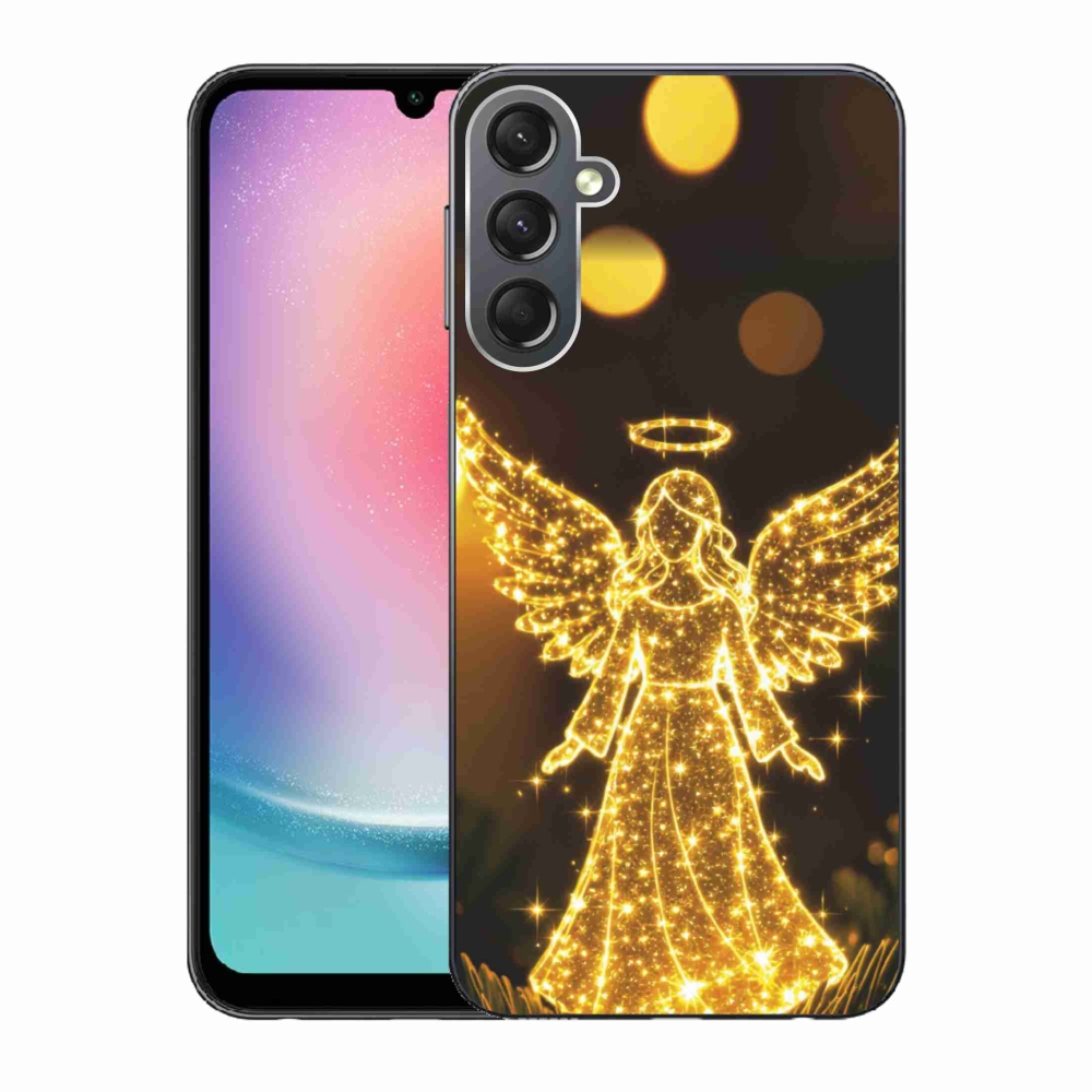Gélový kryt mmCase na Samsung Galaxy A24 - anjel