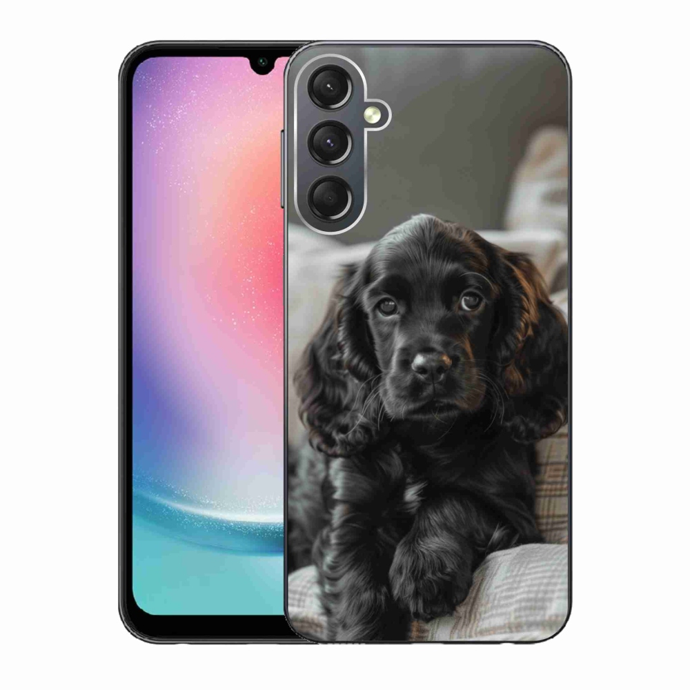 Gélový kryt mmCase na Samsung Galaxy A24 - anglický kokeršpaniel