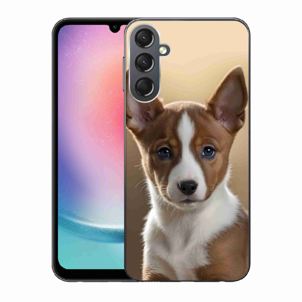 Gélový kryt mmCase na Samsung Galaxy A24 - basenji