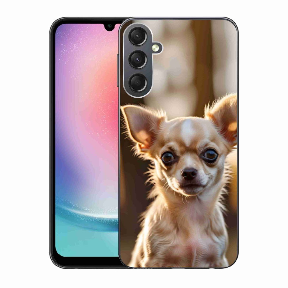 Gélový kryt mmCase na Samsung Galaxy A24 - čivava 6