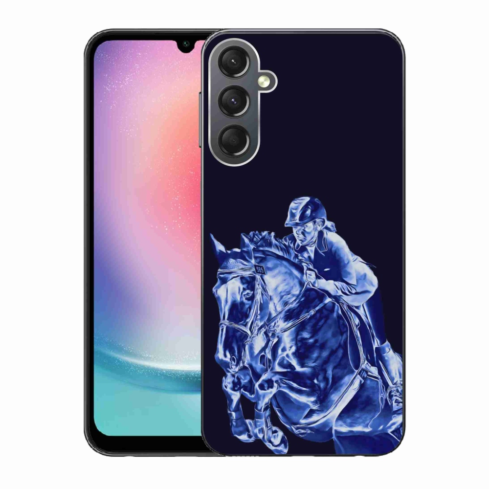 Gélový kryt mmCase na Samsung Galaxy A24 - dostihový kôň