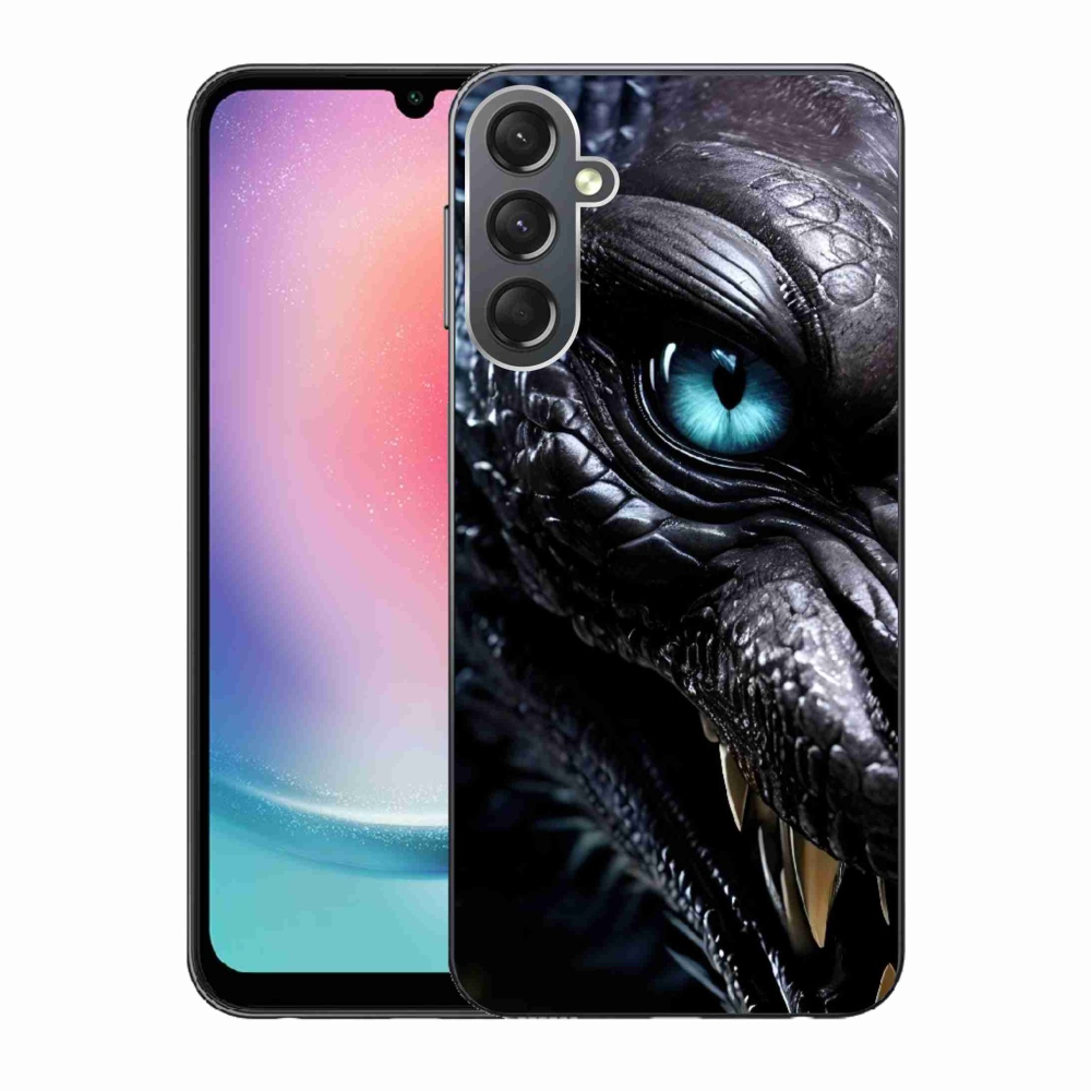 Gélový kryt mmCase na Samsung Galaxy A24 - dračí pohľad