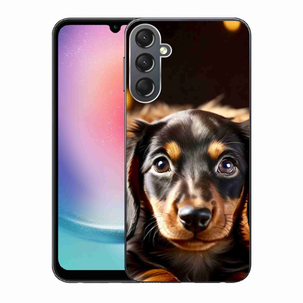 Gélový kryt mmCase na Samsung Galaxy A24 - jazvečík