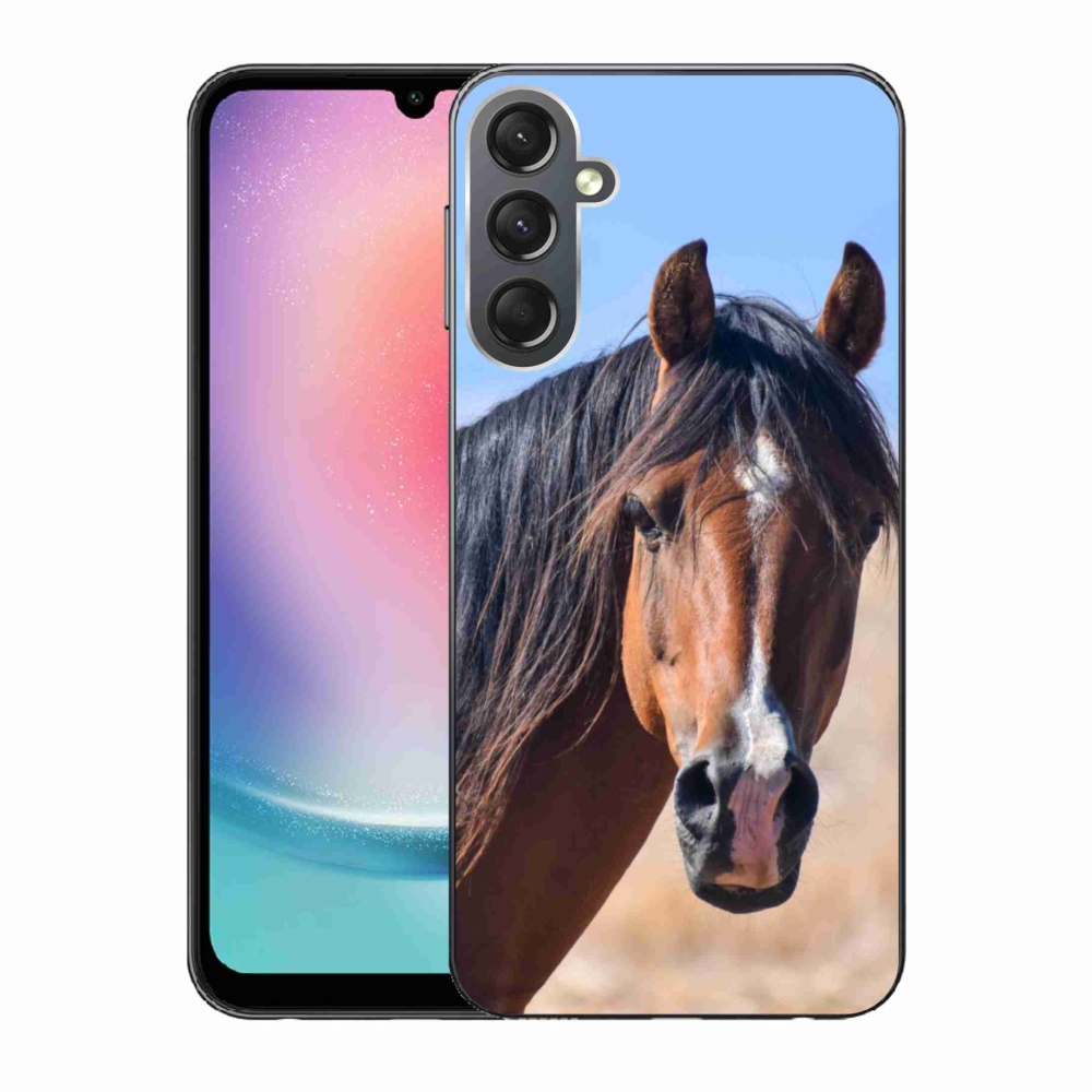 Gélový kryt mmCase na Samsung Galaxy A24 - pokojný kôň