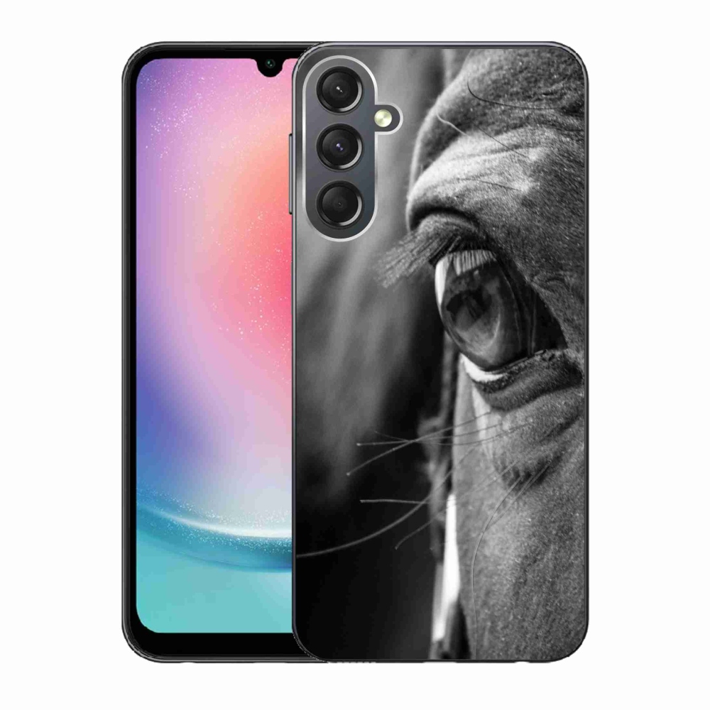 Gélový kryt mmCase na Samsung Galaxy A24 - konský pohľad