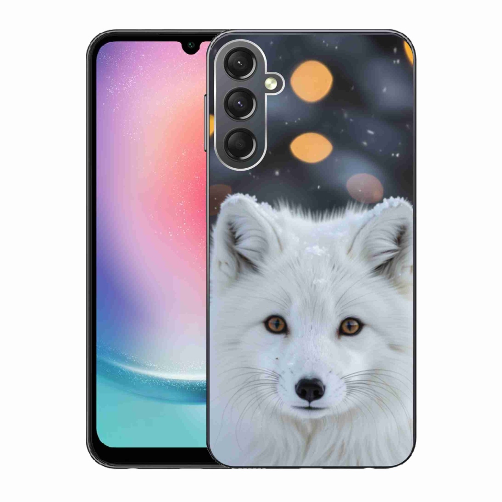 Gélový kryt mmCase na Samsung Galaxy A24 - líška polárna