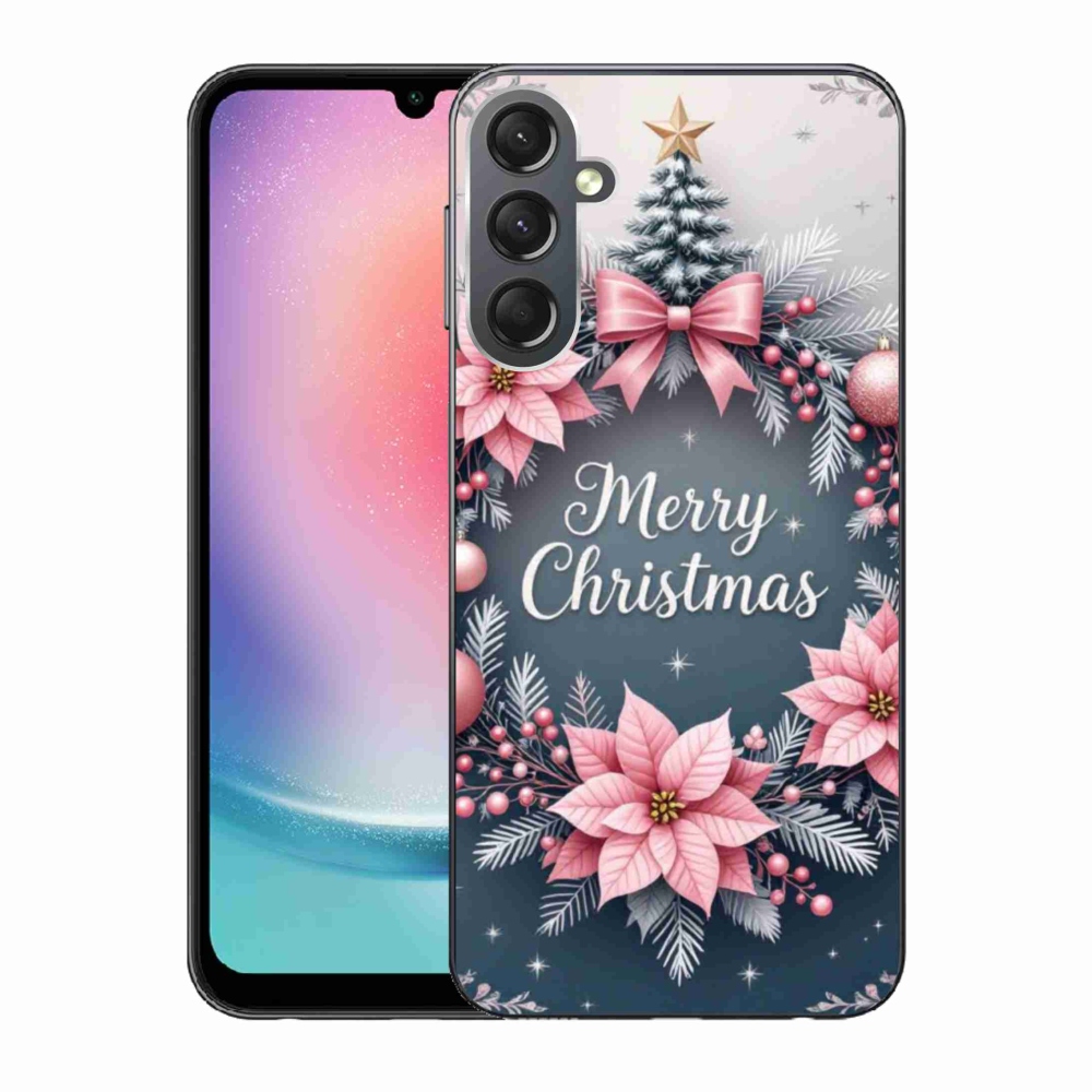 Gélový kryt mmCase na Samsung Galaxy A24 - merry christmas