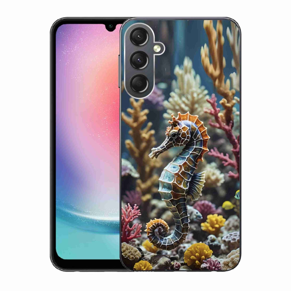 Gélový kryt mmCase na Samsung Galaxy A24 - morský koník 2
