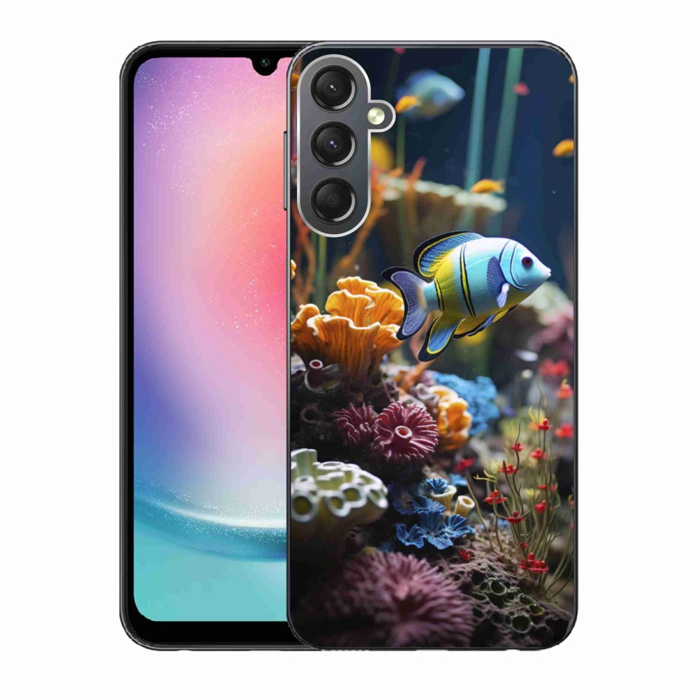 Gélový kryt mmCase na Samsung Galaxy A24 - morský svet 5