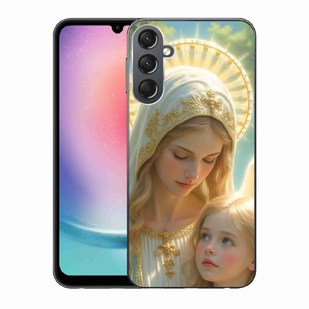 Gélový kryt mmCase na Samsung Galaxy A24 - náboženský motív 2