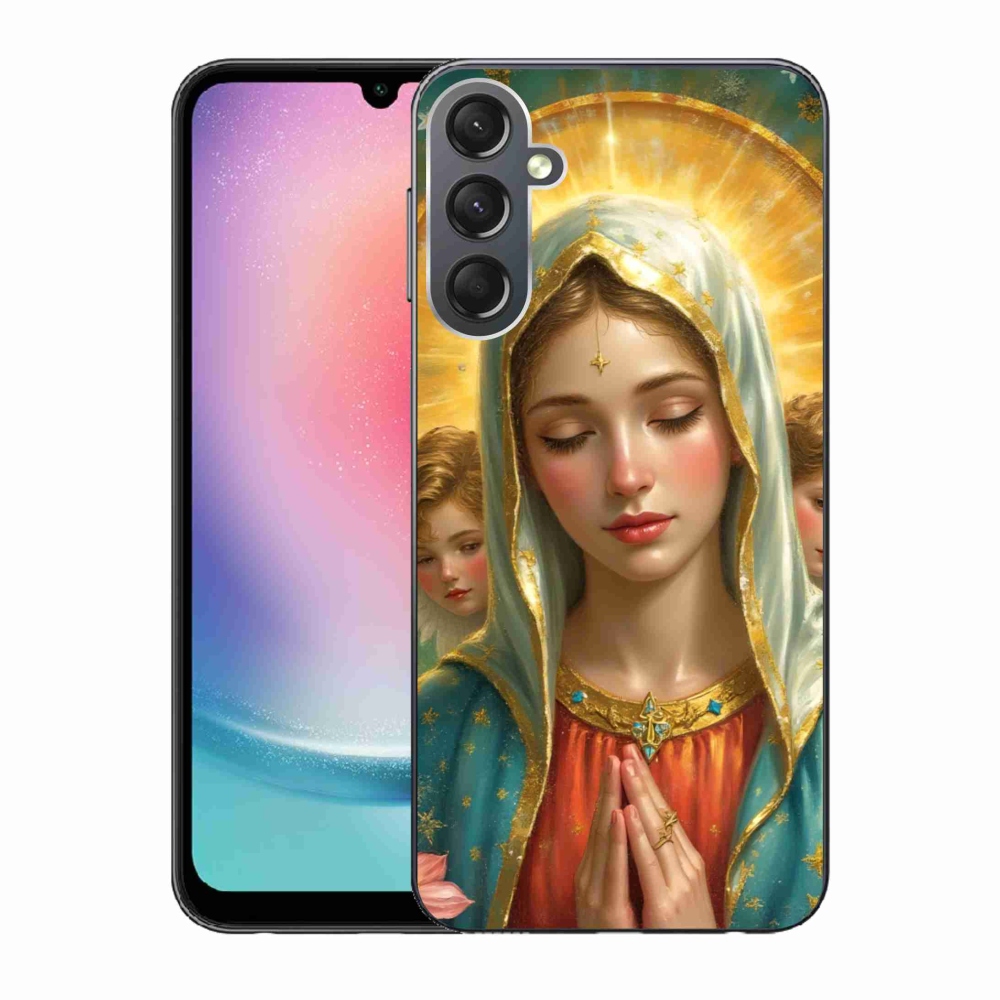 Gélový kryt mmCase na Samsung Galaxy A24 - náboženský motív 3