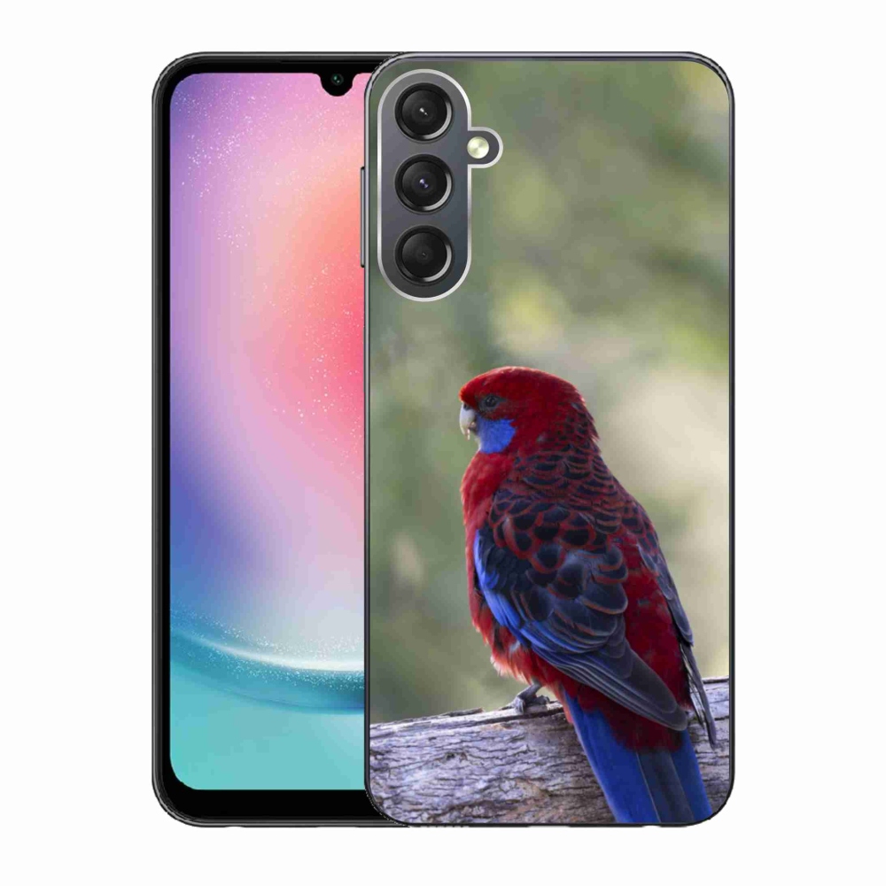 Gélový kryt mmCase na Samsung Galaxy A24 - papagáj rosela