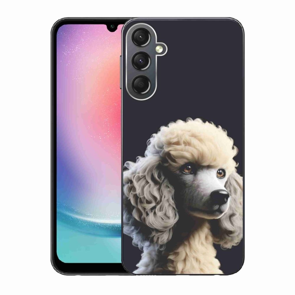 Gélový kryt mmCase na Samsung Galaxy A24 - pudel