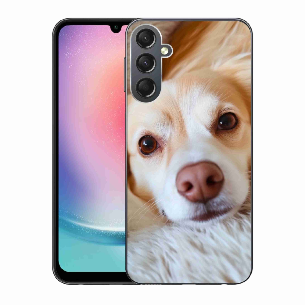Gélový kryt mmCase na Samsung Galaxy A24 - Roztomilá čivava