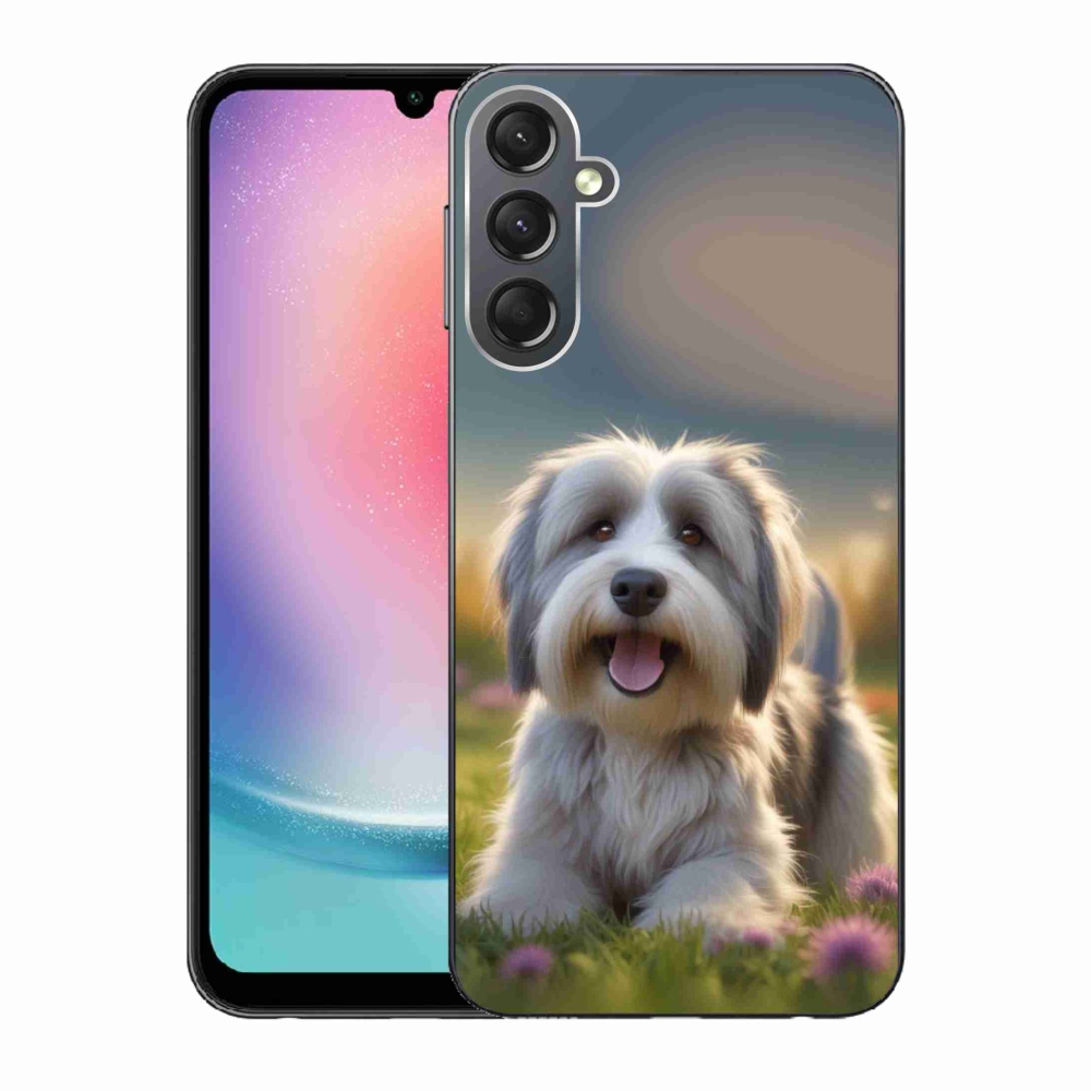 Gélový kryt mmCase na Samsung Galaxy A24 - roztomilý havanský psík