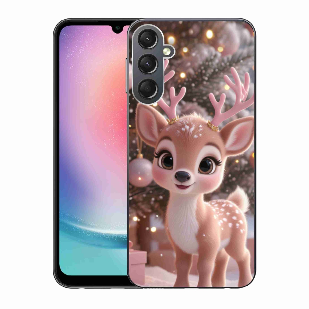 Gélový kryt mmCase na Samsung Galaxy A24 - roztomilý sob