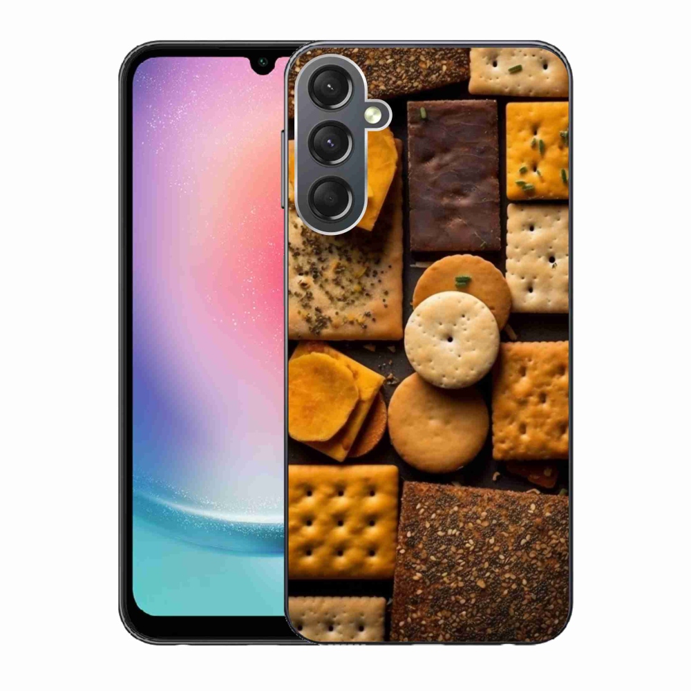 Gélový kryt mmCase na Samsung Galaxy A24 - sušienky