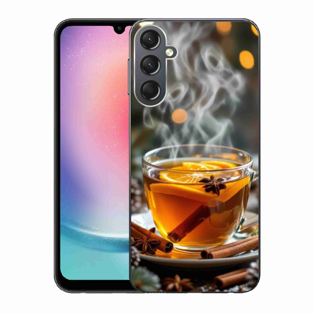 Gélový kryt mmCase na Samsung Galaxy A24 - vianočný punč