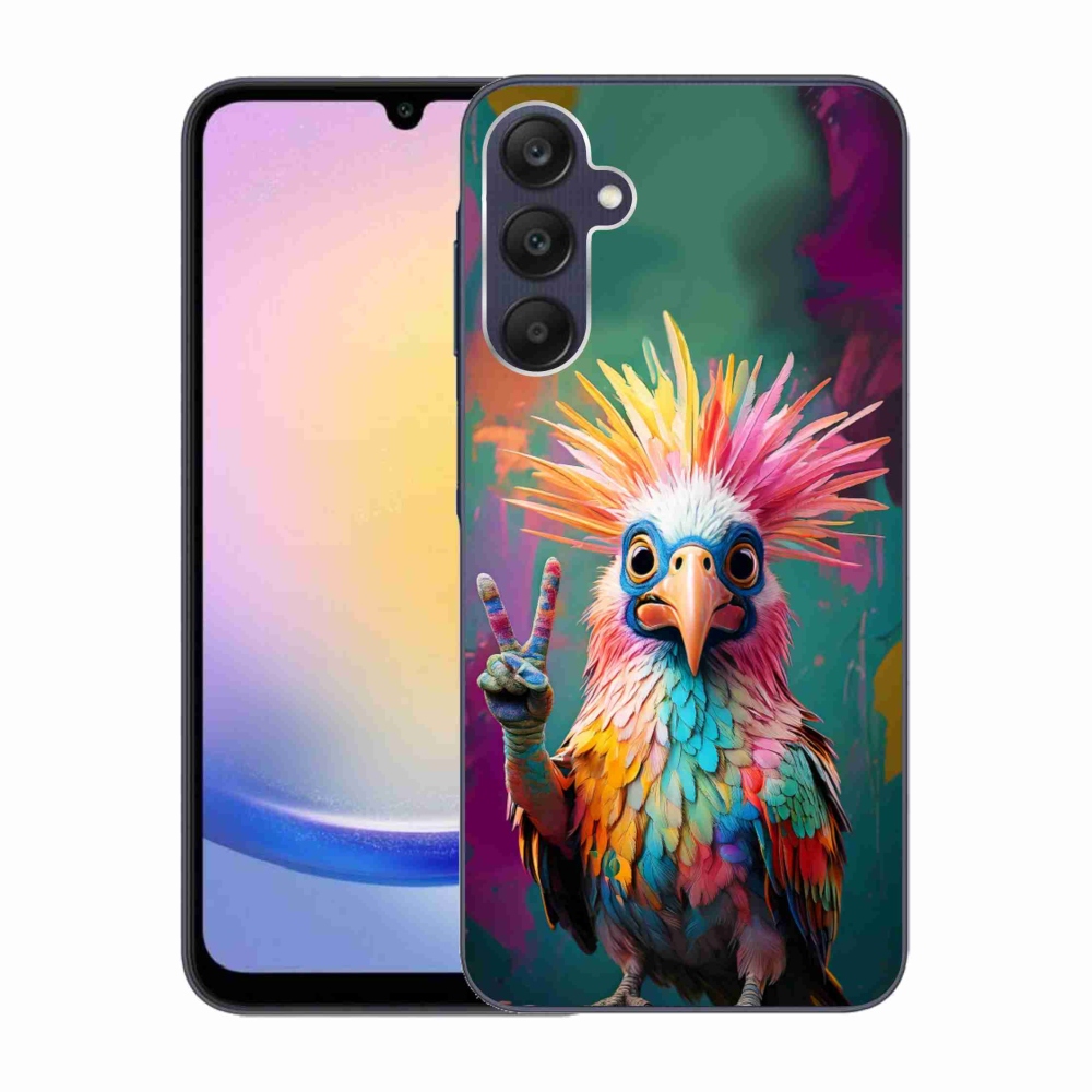 Gélový kryt mmCase na Samsung Galaxy A25 5G - farebný rebel