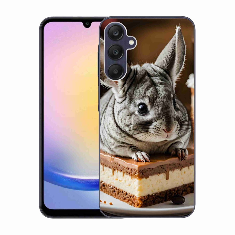 Gélový kryt mmCase na Samsung Galaxy A25 5G - činčila