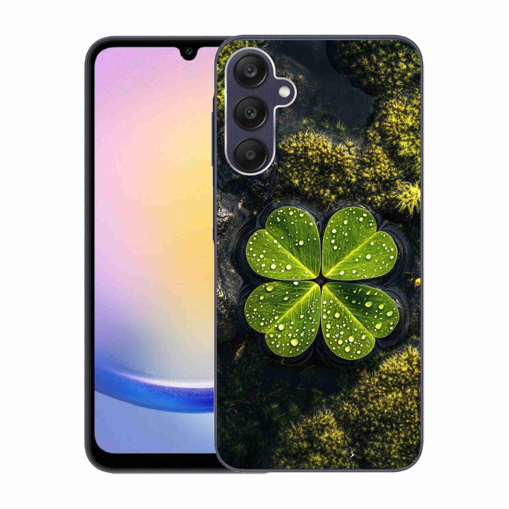 Gélový kryt mmCase na Samsung Galaxy A25 5G - štvorlístok