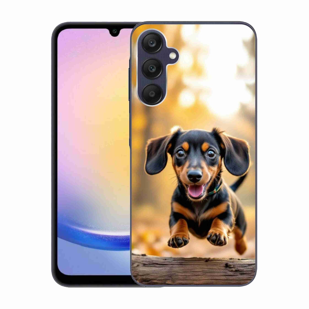 Gélový kryt mmCase na Samsung Galaxy A25 5G - jazvečík 2