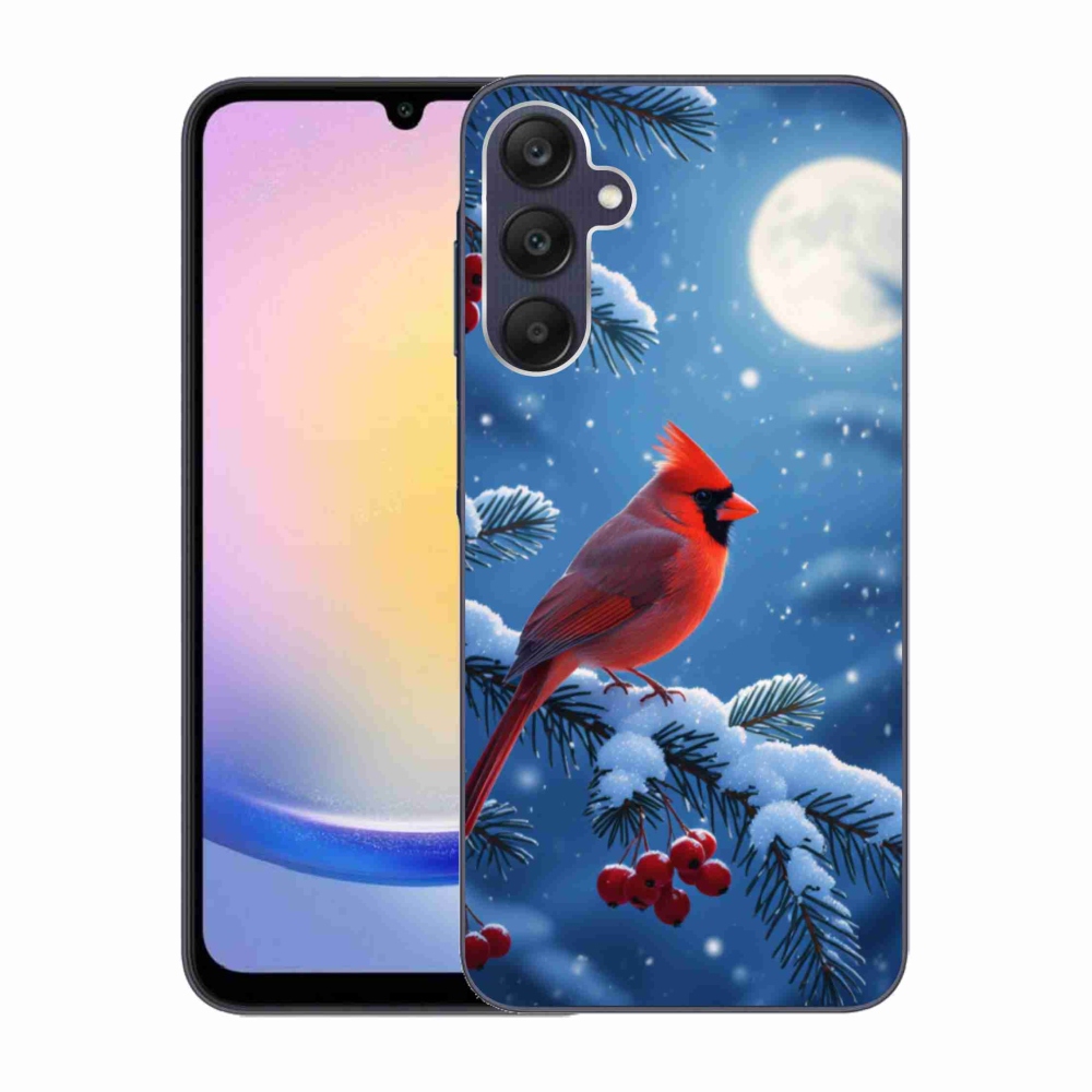 Gélový kryt mmCase na Samsung Galaxy A25 5G - kardinál červený