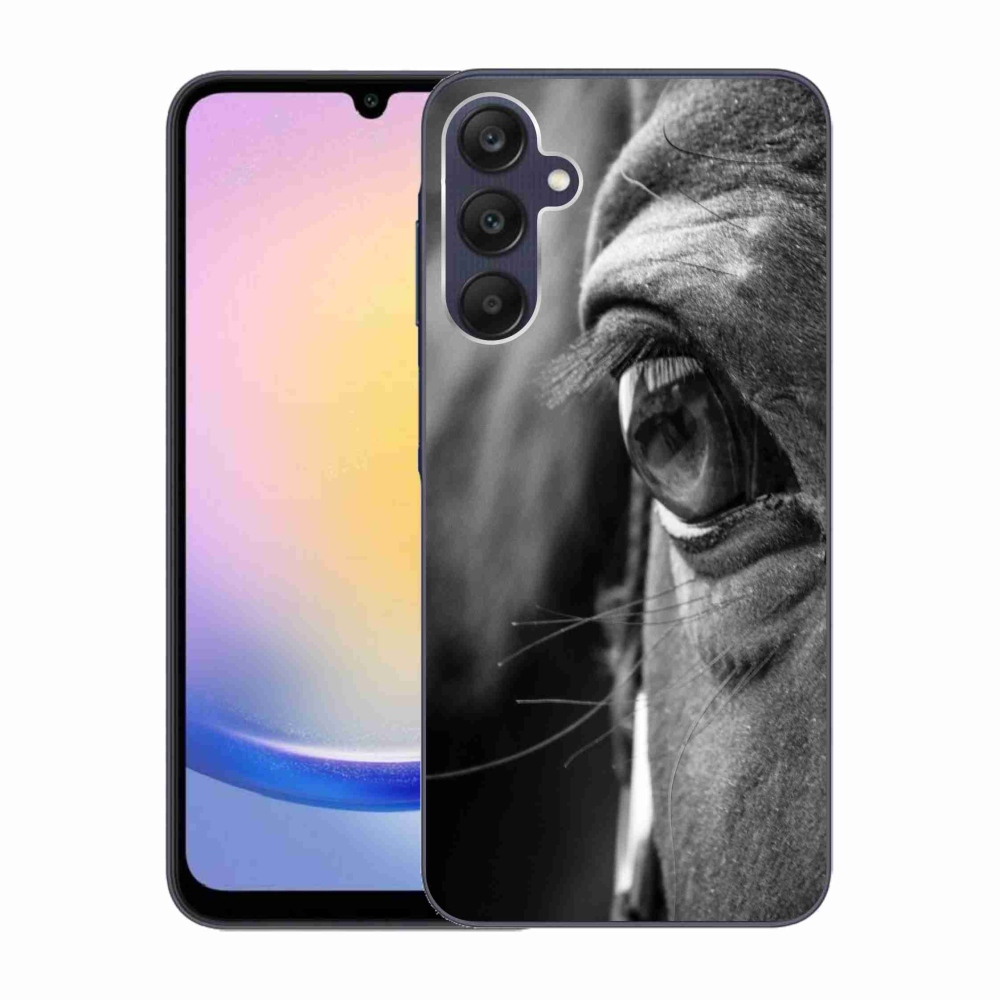 Gélový kryt mmCase na Samsung Galaxy A25 5G - konský pohľad