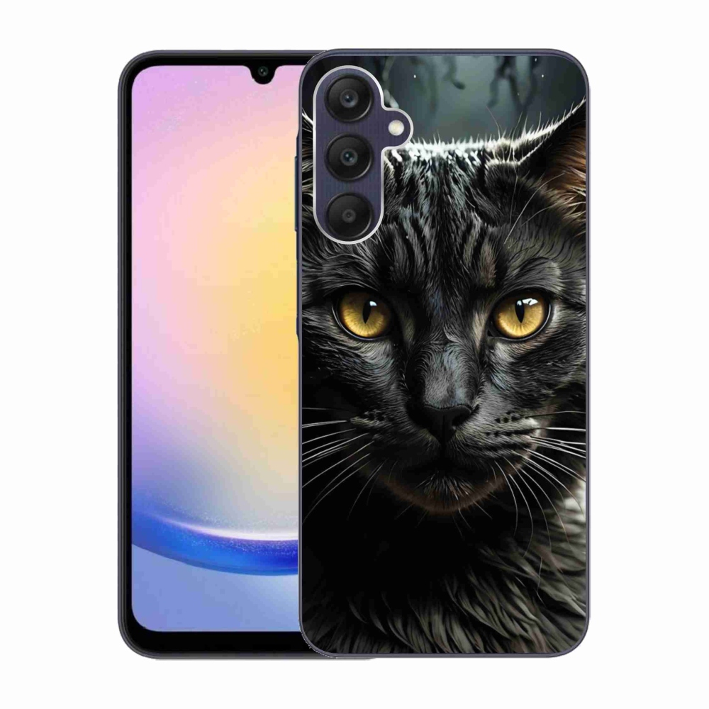 Gélový kryt mmCase na Samsung Galaxy A25 5G - mačacie pohľad 3