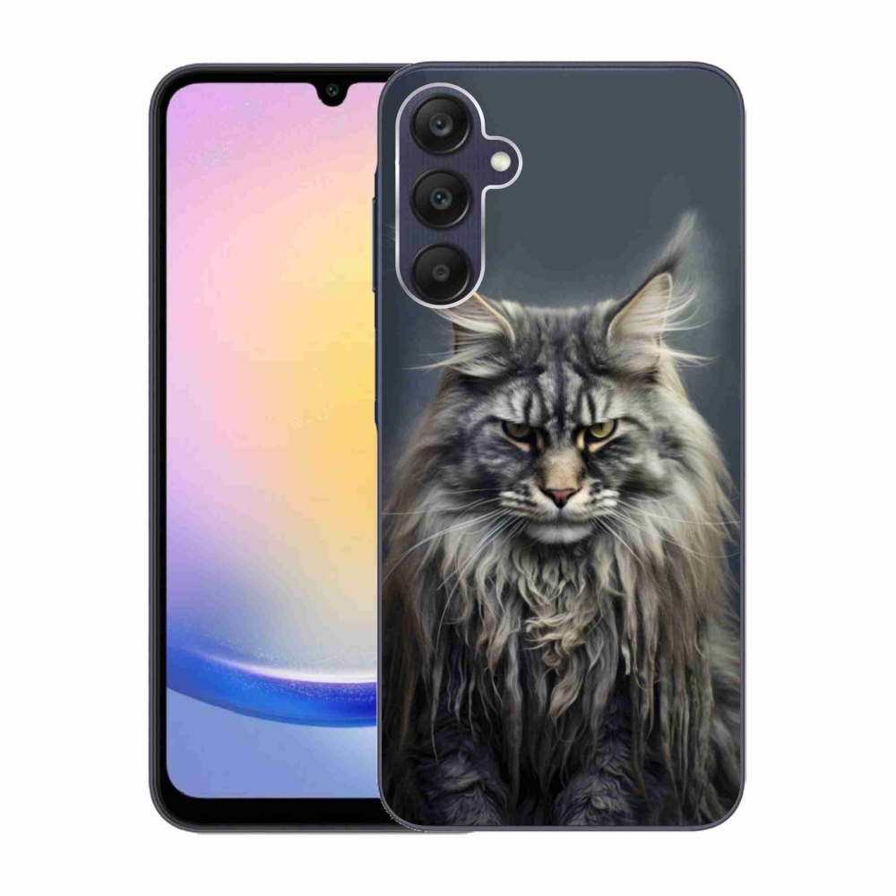 Gélový kryt mmCase na Samsung Galaxy A25 5G - mačacie pohľad 4